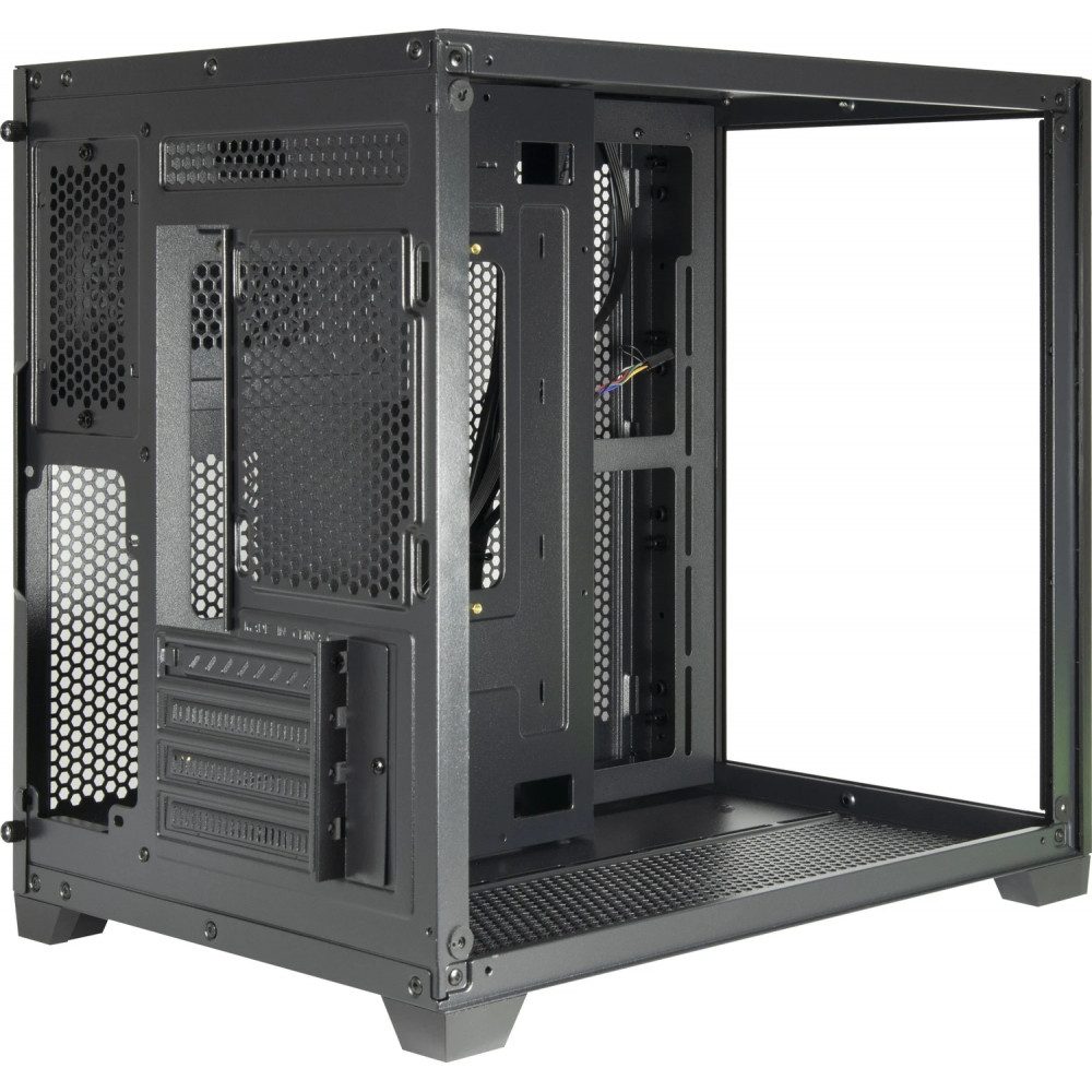 Inter-Tech PC-Gehäuse C-501 Aspect - Tower-Gehäuse - schwarz