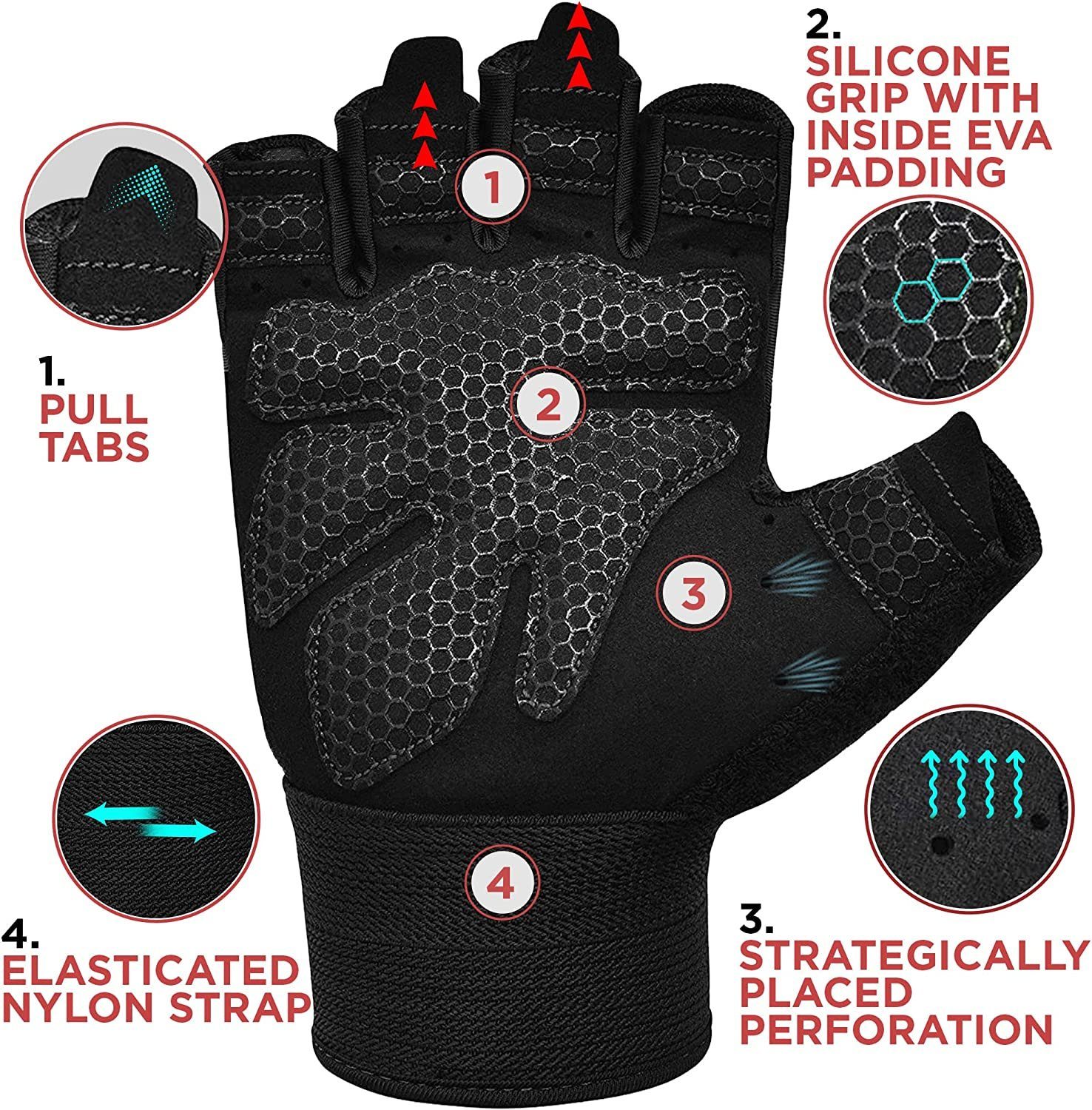 RDX Trainingshandschuhe RDX Fitness Handschuhe Frauen günstig online kaufen