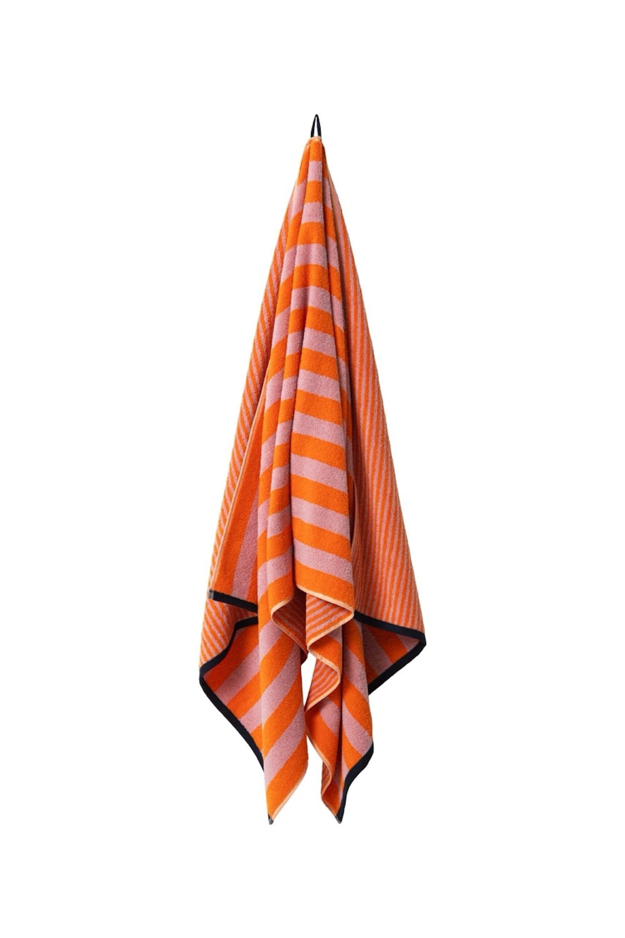 herzbach home Badetuch Good Vibes, 450gsm, Premium-Qualität, 100% Baumwolle