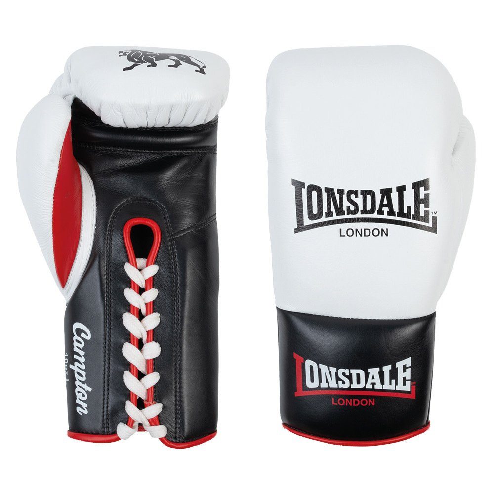 White/Black/Red Boxhandschuhe CAMPTON Lonsdale