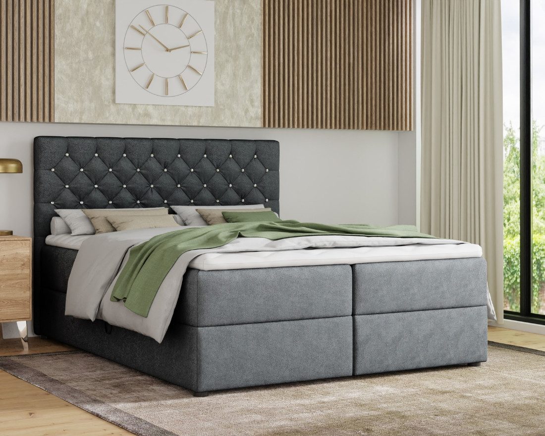 Deine Möbel 24 Boxspringbett BEST Boxbett günstig online kaufen