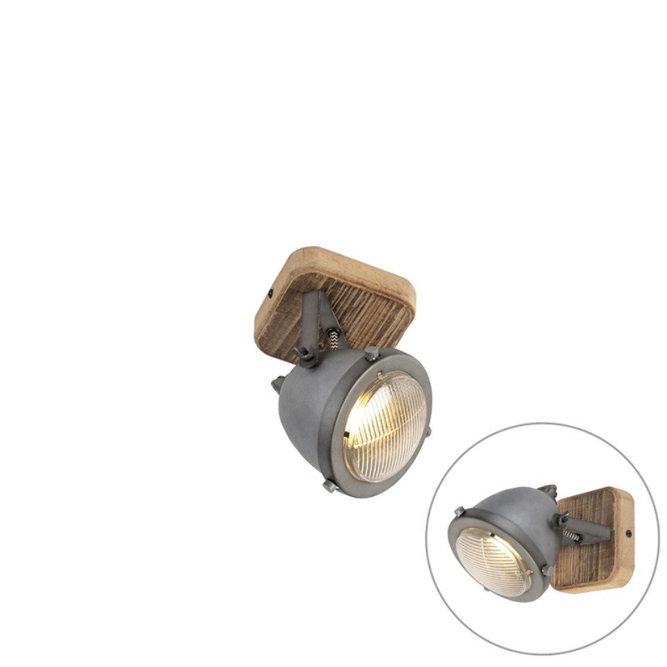 Qazqa LED Aufbaustrahler Emado, ohne Leuchtmittel, günstig online kaufen