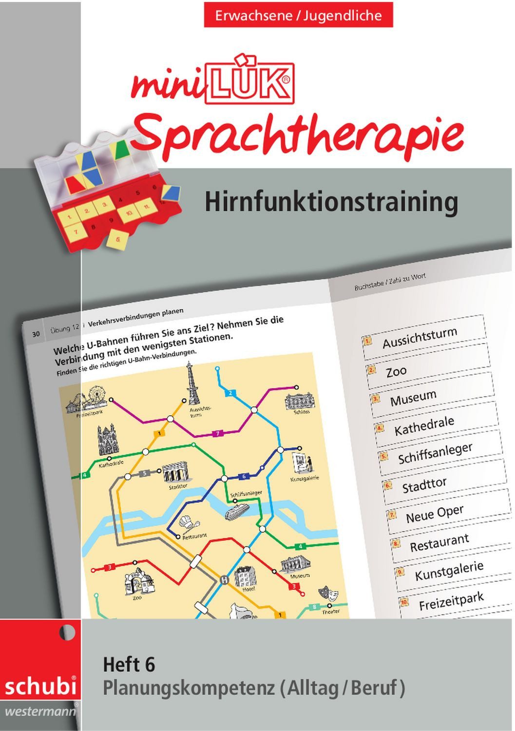 miniLÜK-Sprachtherapie - Hirnfunktionstraining / Steiner, Zöllner