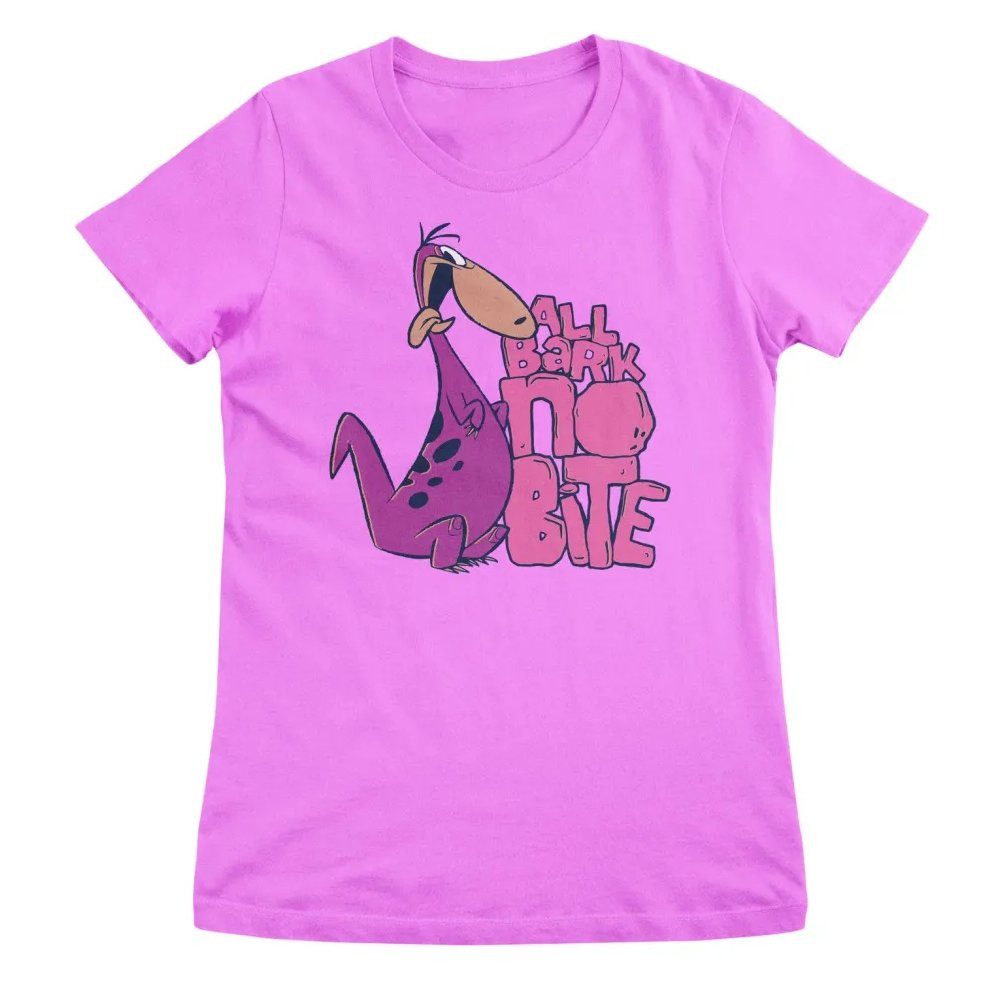 The Flintstones T-Shirt All Bark - NO Bite Girly Tee