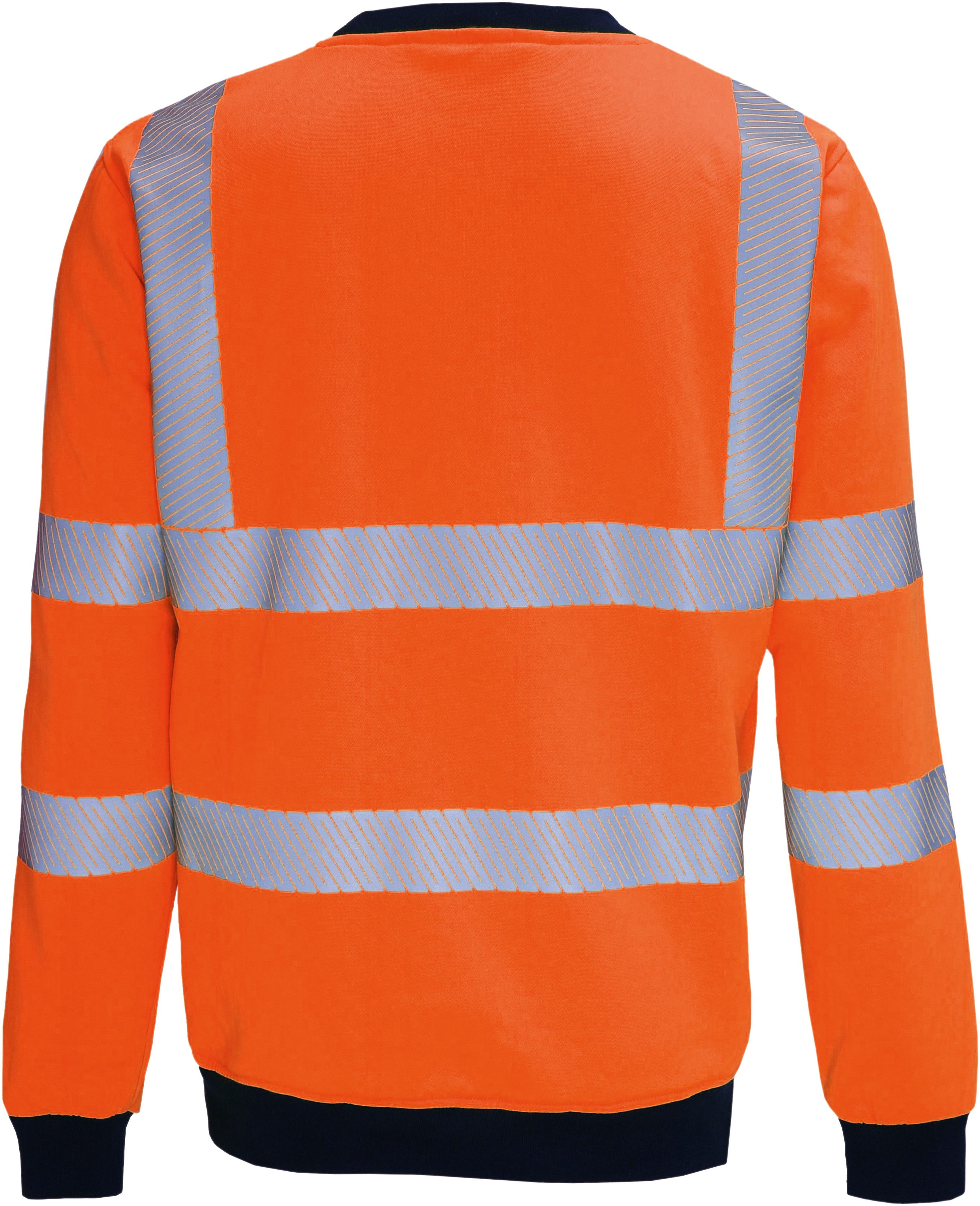 vizwell Sweatshirt Warnschutz Pullover reflektierend orange günstig online kaufen