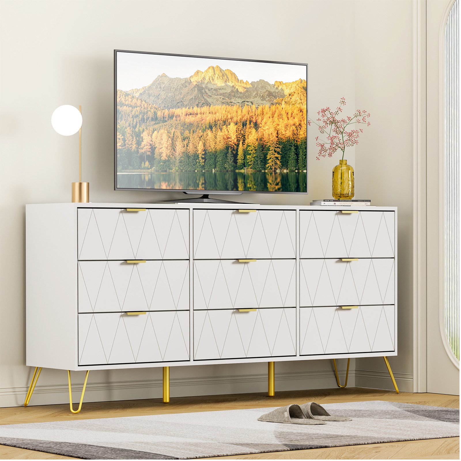 UEV Schlafzimmer-Set 3er-Set Schlafzimmermöbel, Möbelset im günstig online kaufen