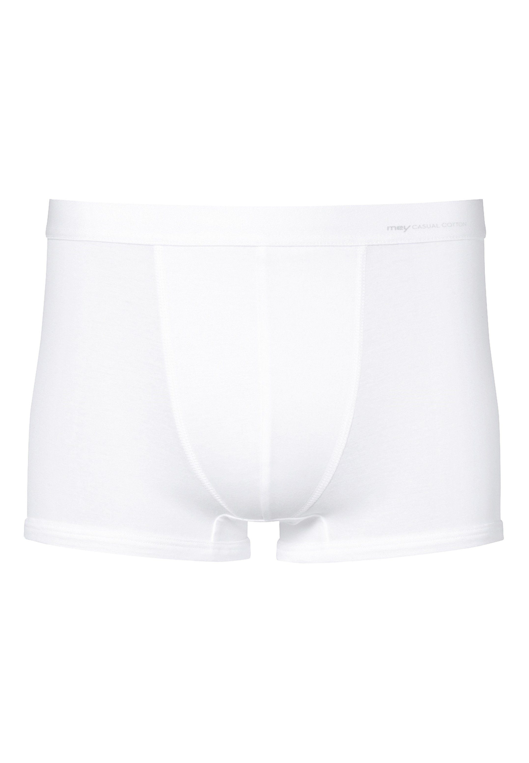 Weiß Bein Mey / Casual - Retro - Short - Ohne Boxer Kurzes Eingriff Cotton Baumwolle Pant Retro (1-St)