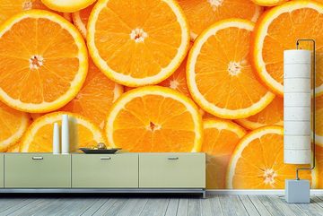 WandbilderXXL Fototapete Orange Moment, glatt, Obst, Vliestapete, hochwertiger Digitaldruck, in verschiedenen Größen