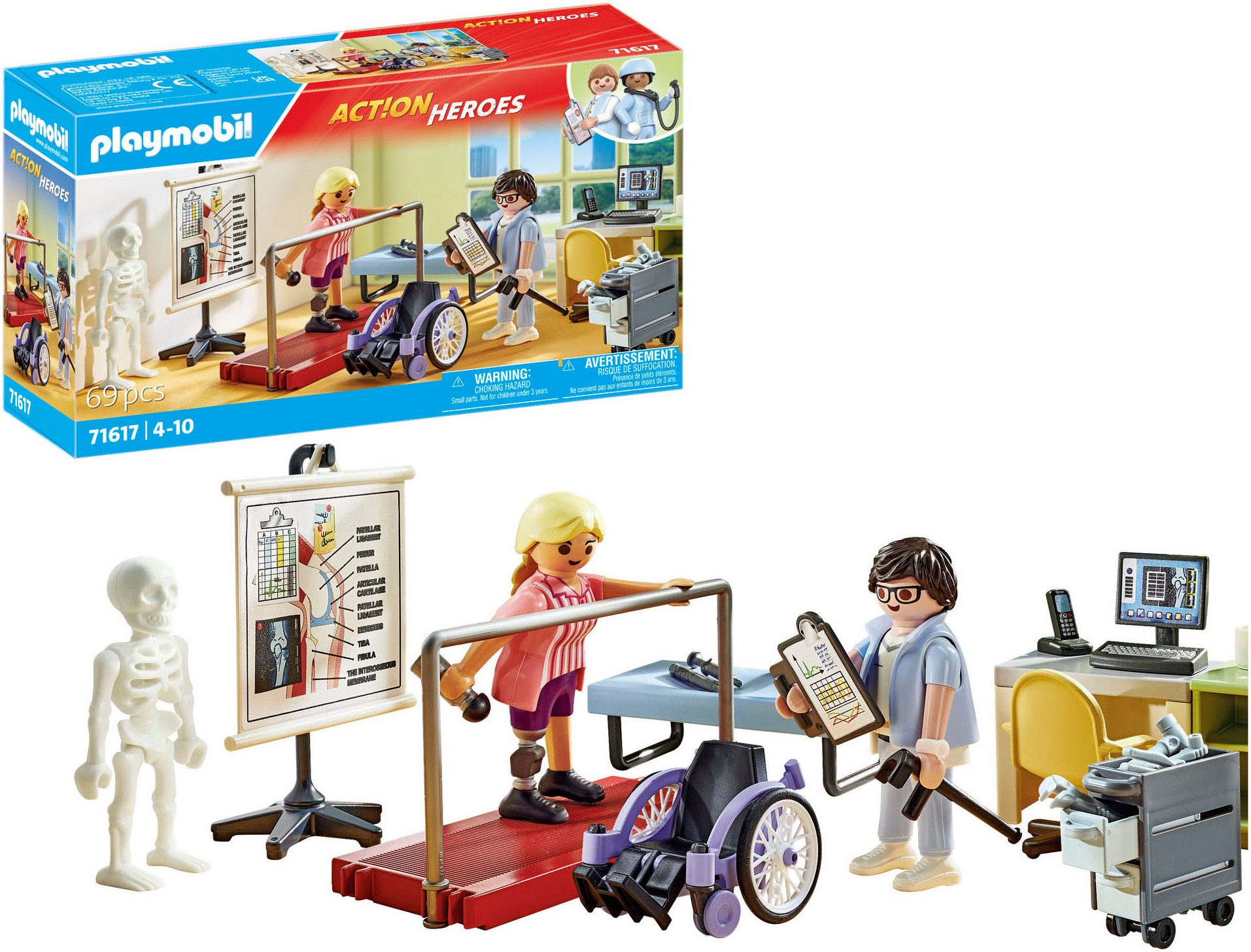 Playmobil® Orthopädie (71617), Action Heroes Konstruktions-Spielset, (69 St günstig online kaufen