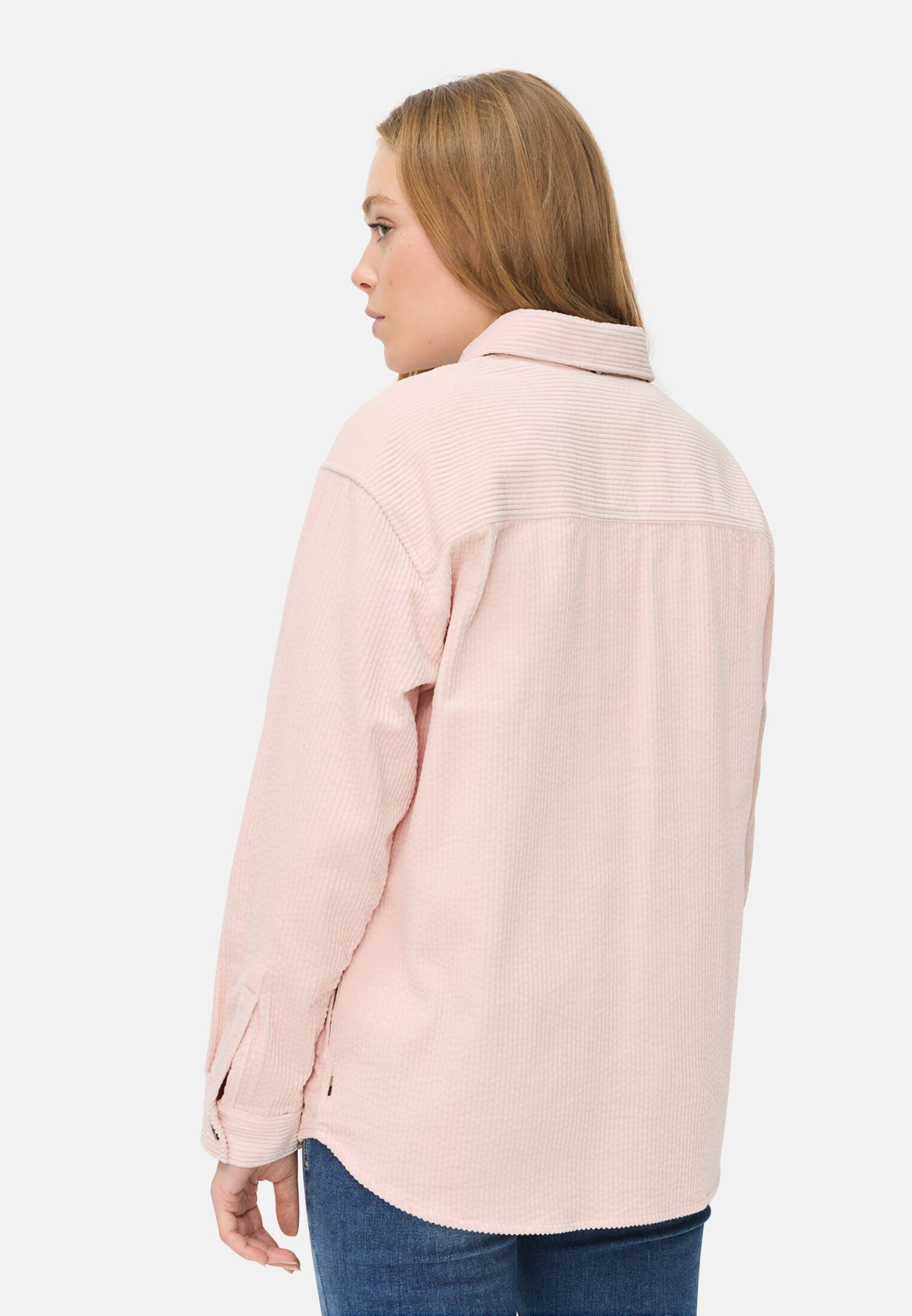 camel active Langarmbluse aus reiner Baumwolle Langarm Kentkragen unifarben günstig online kaufen