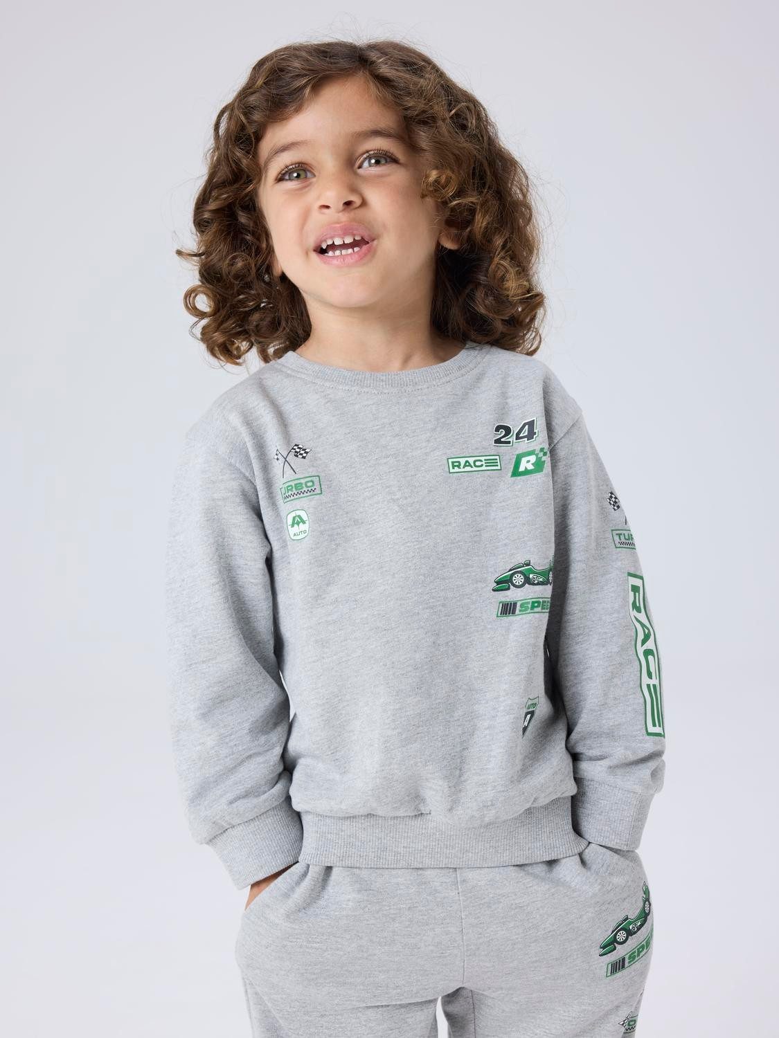 Name It Sweatshirt Nmmnilius Ls Nreg Swe Bru Pb – Bild 4 von 5