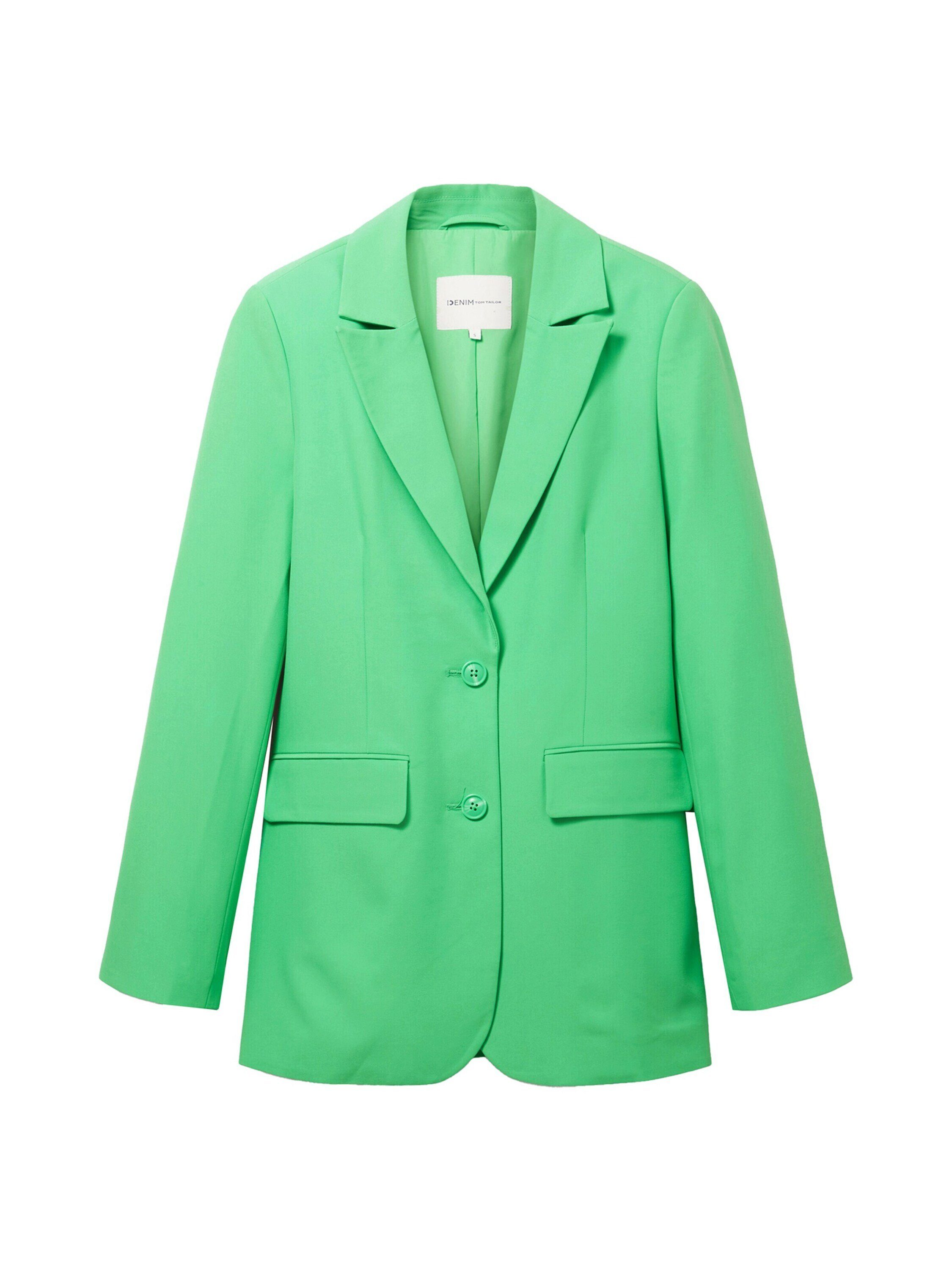 TOM TAILOR Denim Kurzblazer (1-tlg) Weiteres Detail