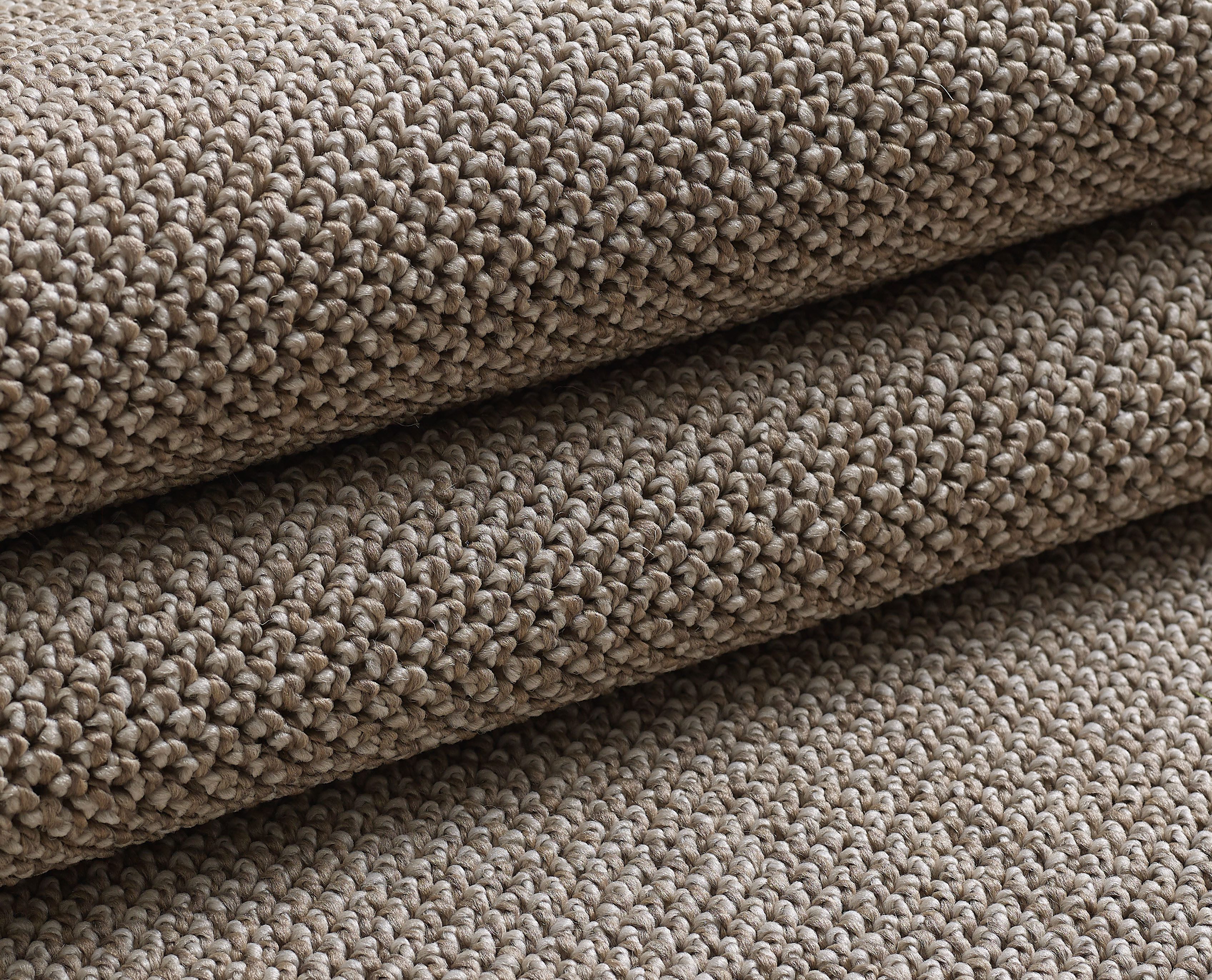 KADIMA DESIGN Teppich CIMA Wohnzimmer Schlafzimmer Waschbar Wohnzimmerteppich Esszimmer, Rechteckig, Höhe: 7 mm, Braun, 60x100 cm, Webteppich Strapazierfähig Un – Bild 4 von 5