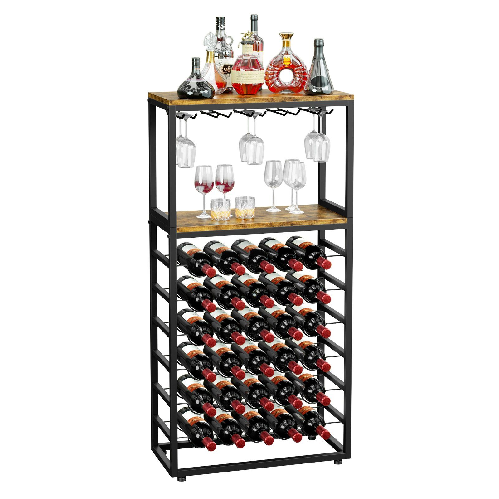 Dripex Weinregal Flaschenregal für 30 Flaschen günstig online kaufen