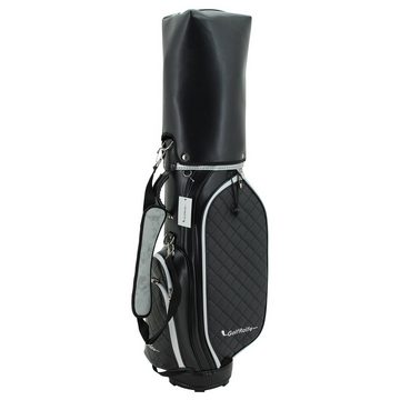 GolfRolfe Golfballtasche GolfRolfe 14286 Golfbag schwarz - Design Golftasche Caddybag