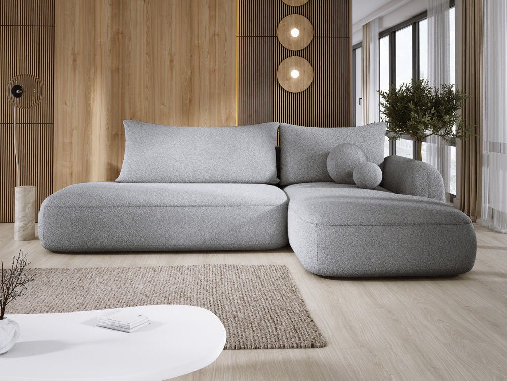 Luxusbetten24 Schlafsofa Designer Sofa Babu Bouclé, günstig online kaufen