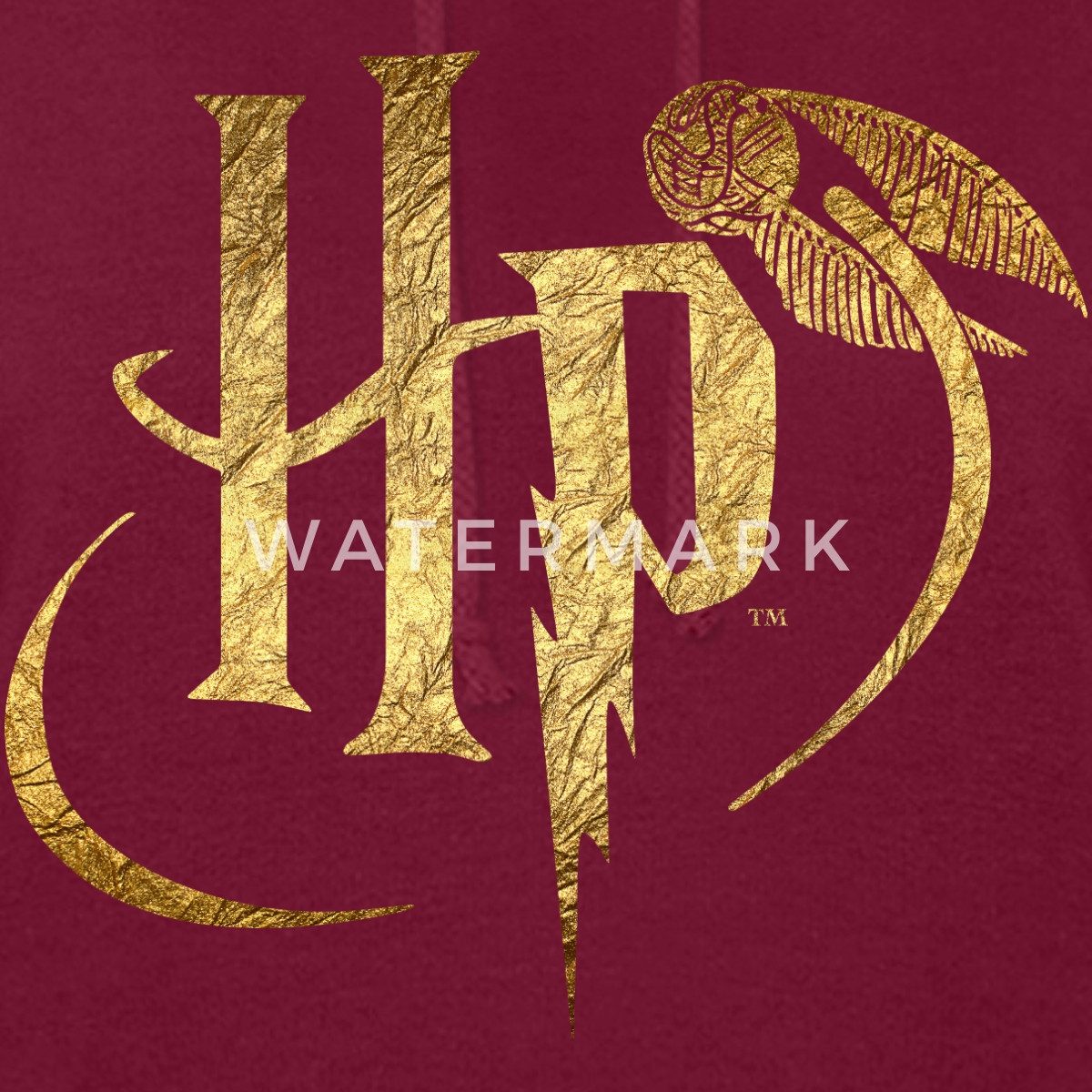 Spreadshirt Hoodie Harry Potter HP Logo Damen Hoodie (1-tlg) günstig online kaufen