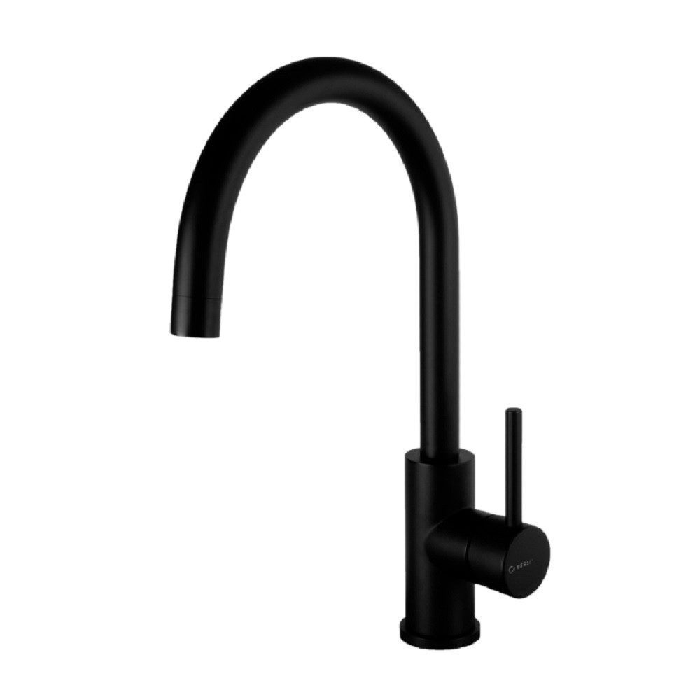 CARESSI Küchenarmatur CABL002BK ECO Eco-Kartusche, Auslauf als U-Modell