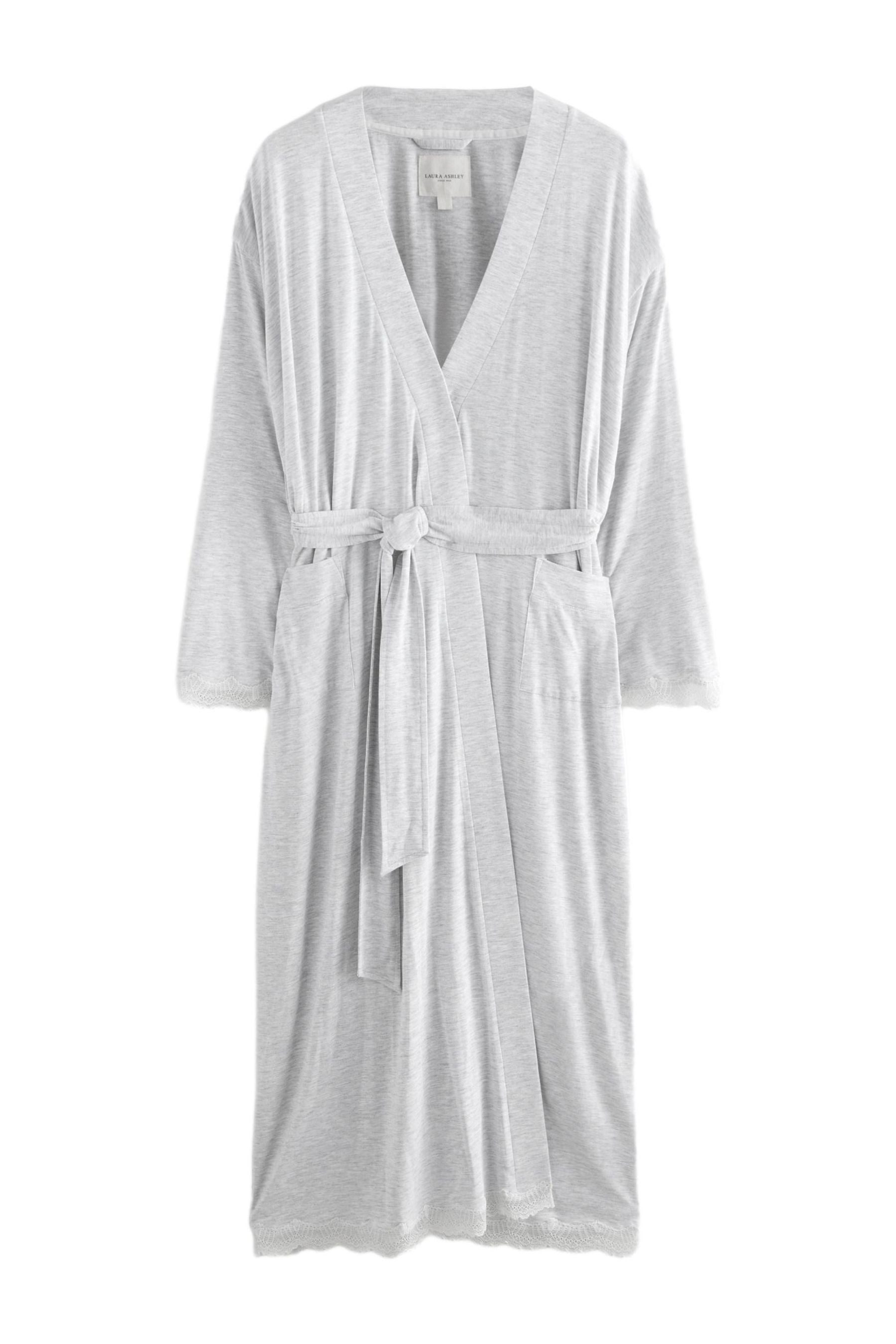 LAURA ASHLEY Damenbademantel Laura Ashley Morgenmantel aus Modal, Modal, El günstig online kaufen