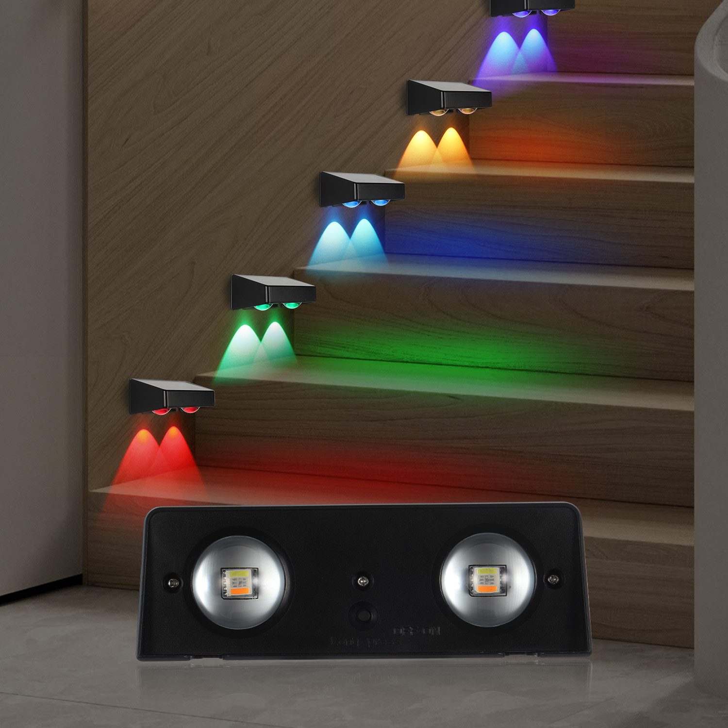OULENBIYAR LED Solarleuchte 2 Stück Solarlampe, günstig online kaufen