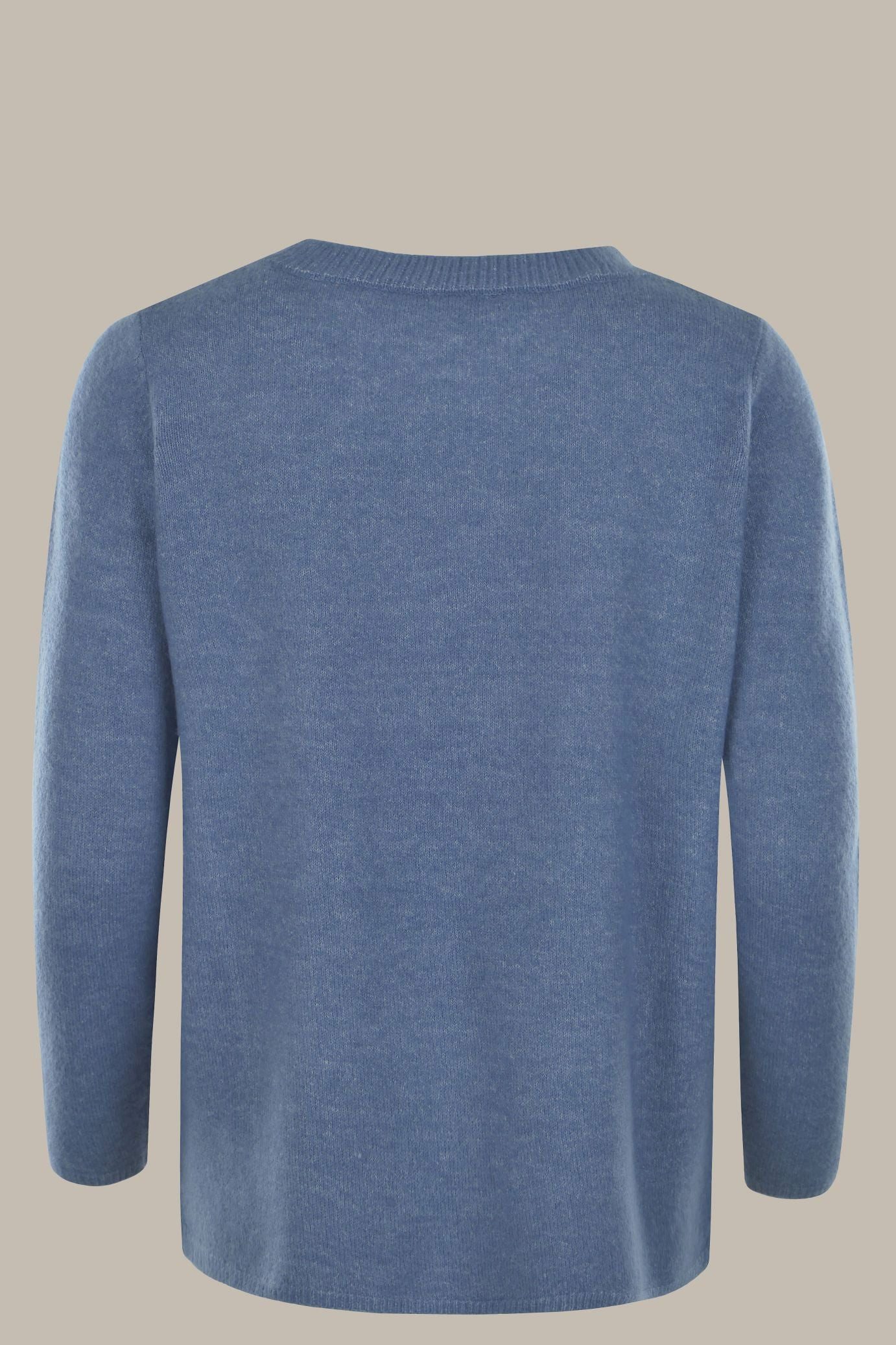 Hajo Rundhalspullover Damen Pullover Flauschgarn günstig online kaufen