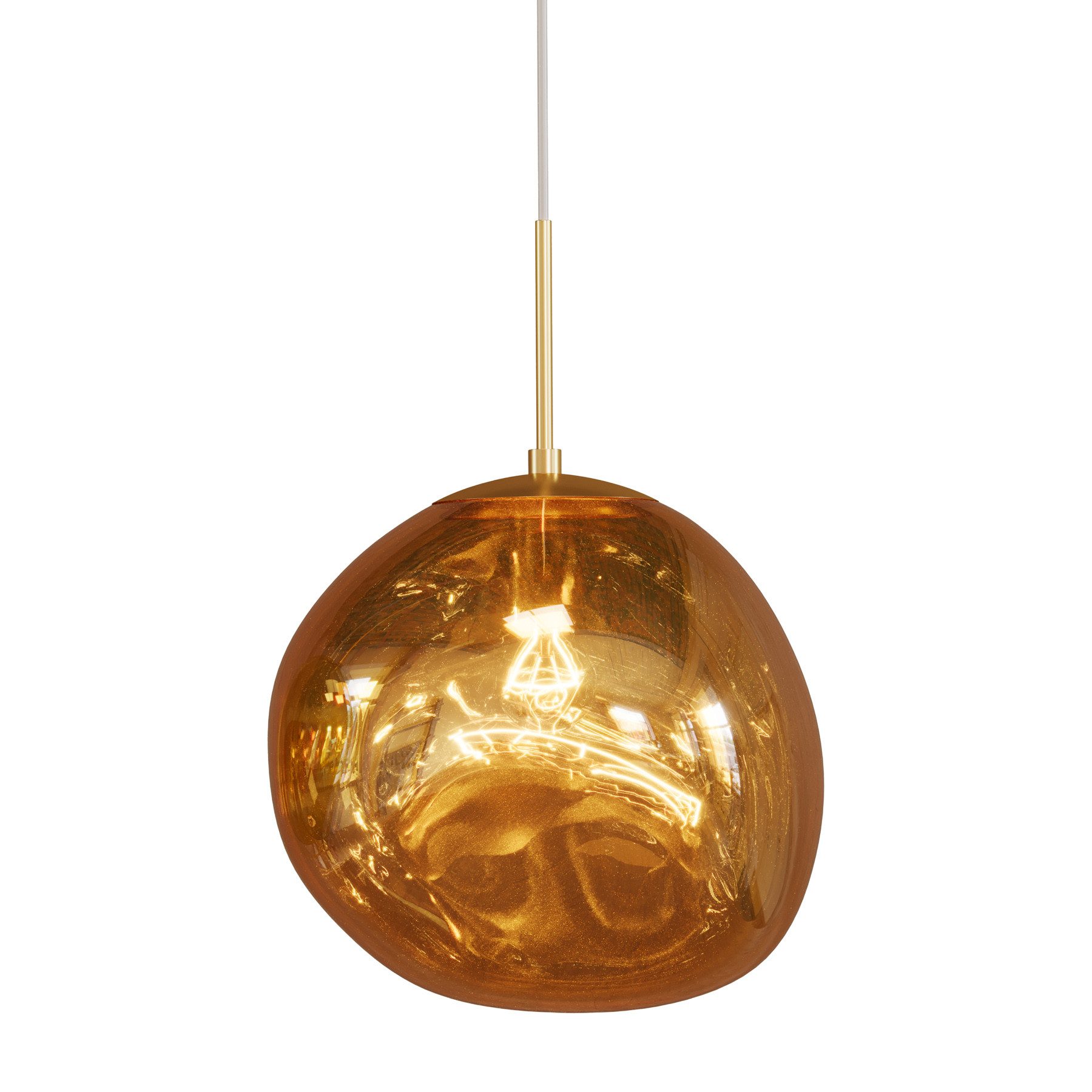 riess-ambiente Hängeleuchte LIQUID DIAMOND 20cm gold – Kugelleuchte aus Gla günstig online kaufen