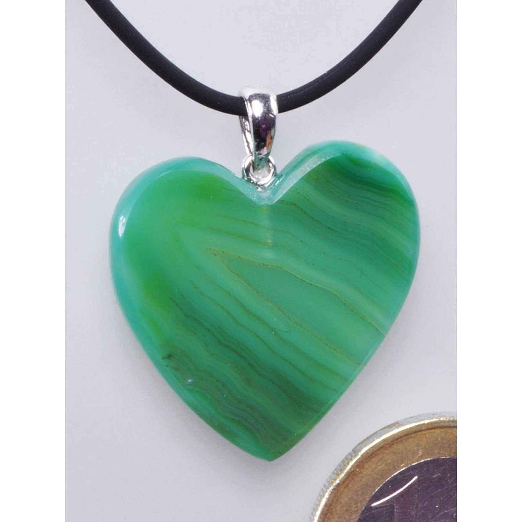 Adelia´s Kettenanhänger »Achat Schmuck Stein Anhänger ...