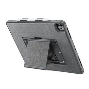 Wigento Tablet-Hülle Für Apple iPad Air 2022 / 2020 10.9 Magnet Cover Tablet Tasche Etuis Hülle Case Schutz Schwarz