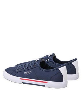 Pepe Jeans Sneakers aus Stoff Brady Men Basic PMS30816 Navy 595 Sneaker