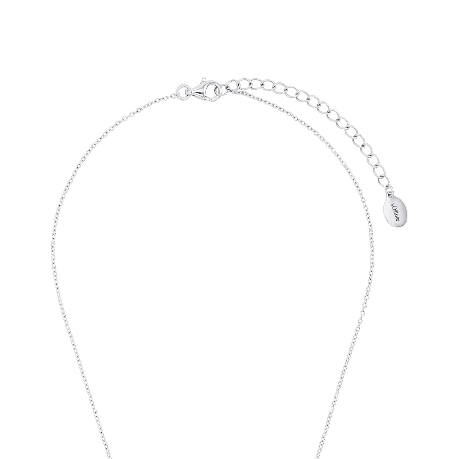 s.Oliver Silberkette für Damen, 925 Ste...