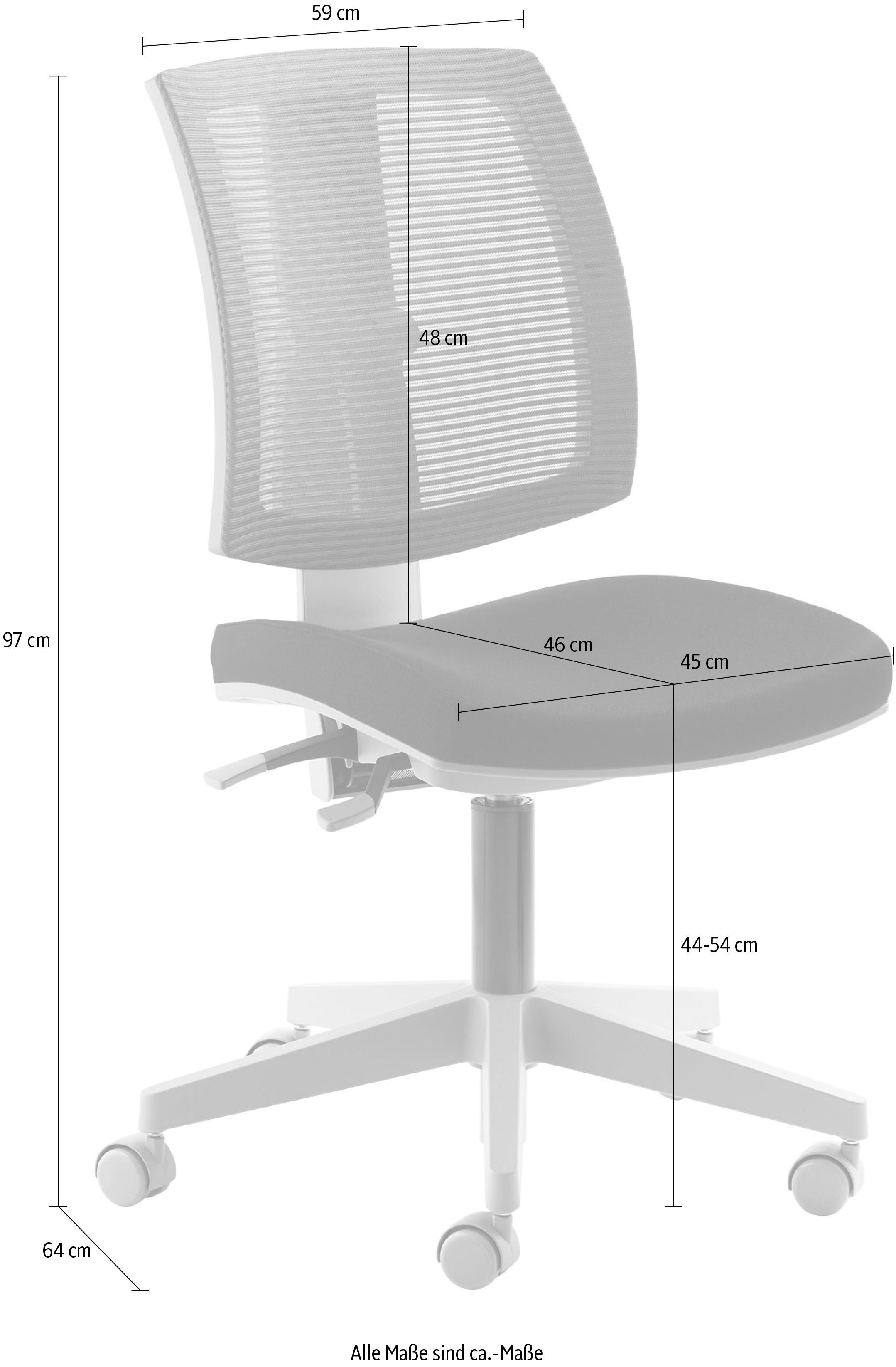 "MyFlexo" Mayer blau | Bürostuhl, blau Sitzmöbel schwarz,