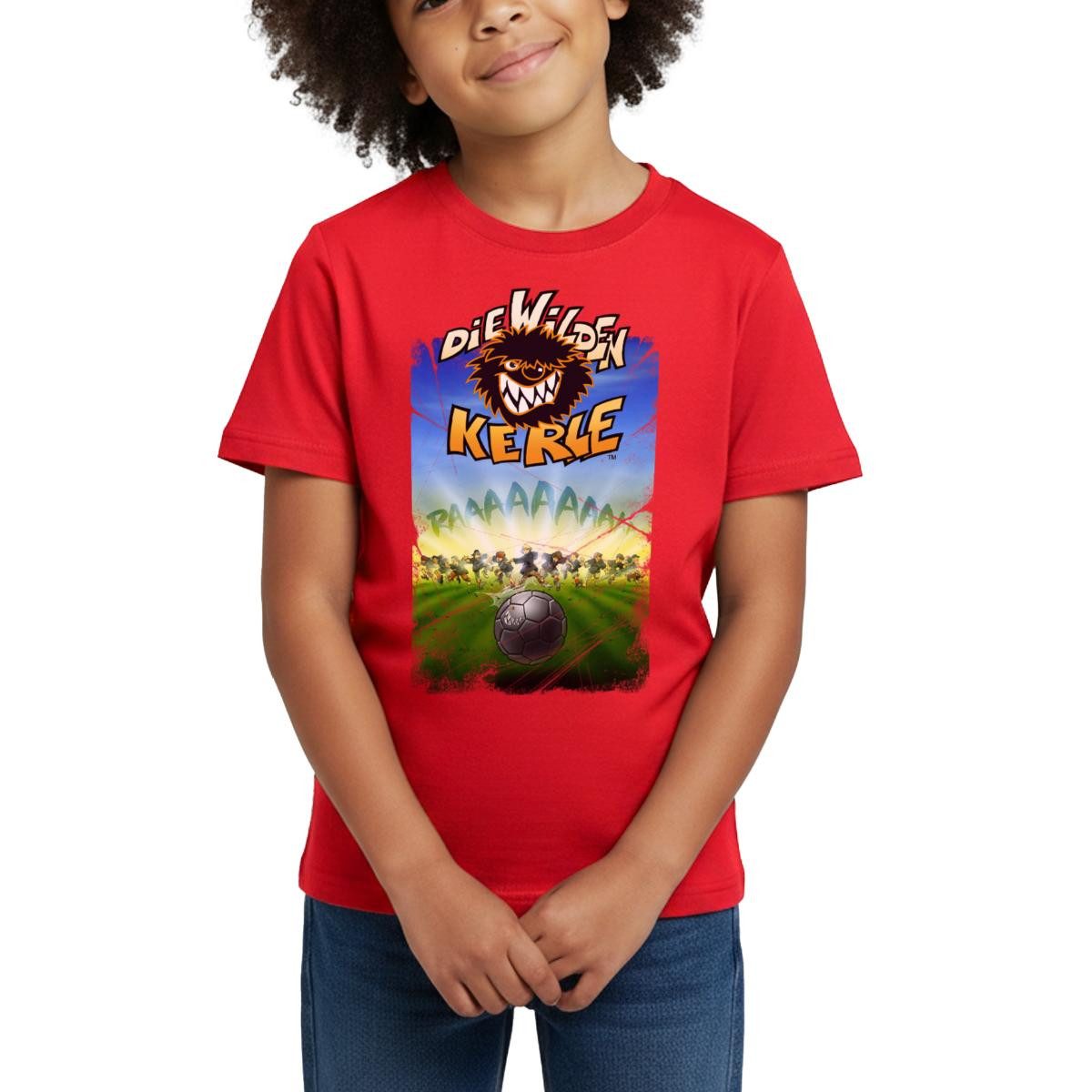 T-Shirt Die Wilden Kerle Angriff Kinder T-Shirt