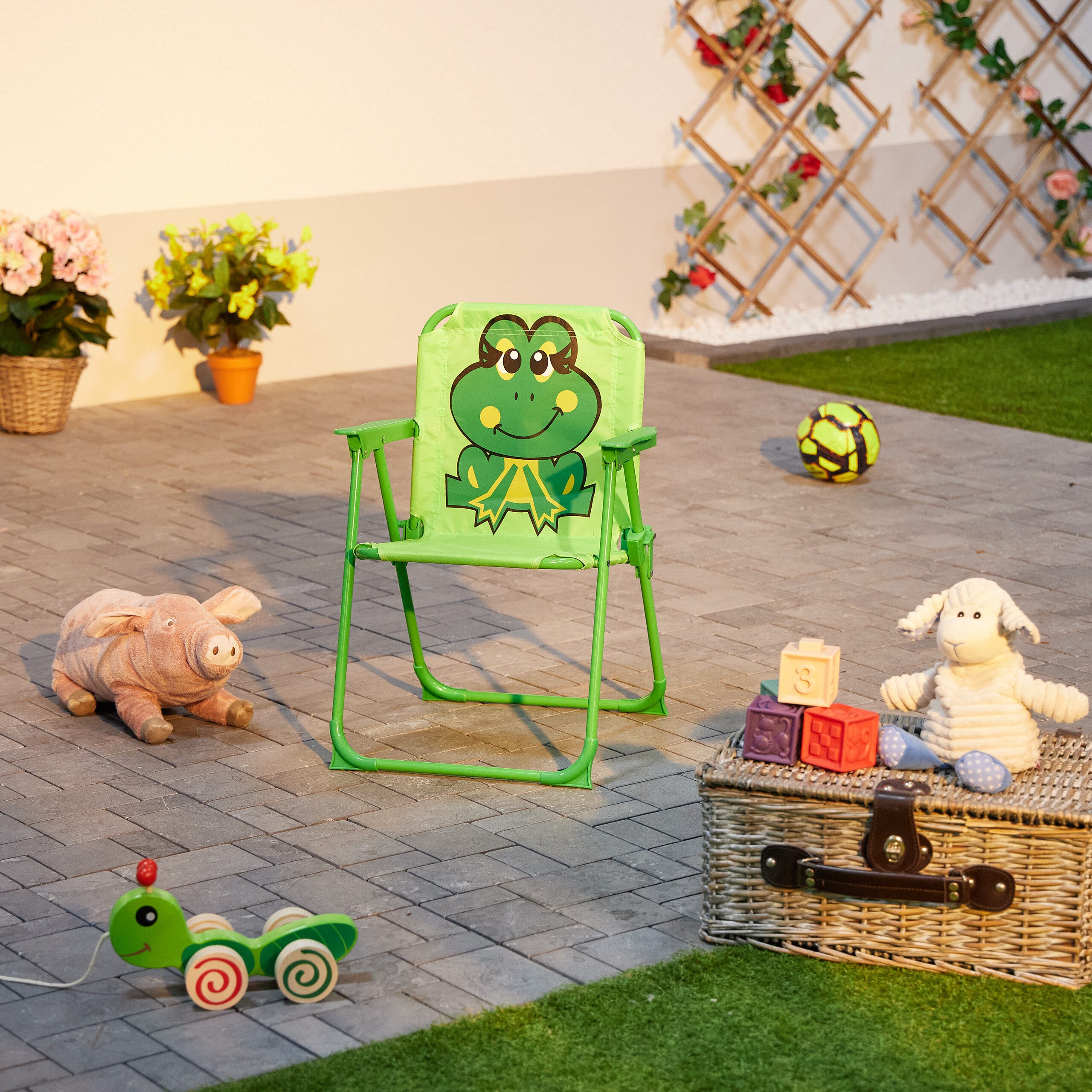 relaxdays Campingstuhl Kinder Klappstuhl mit Motiv günstig online kaufen