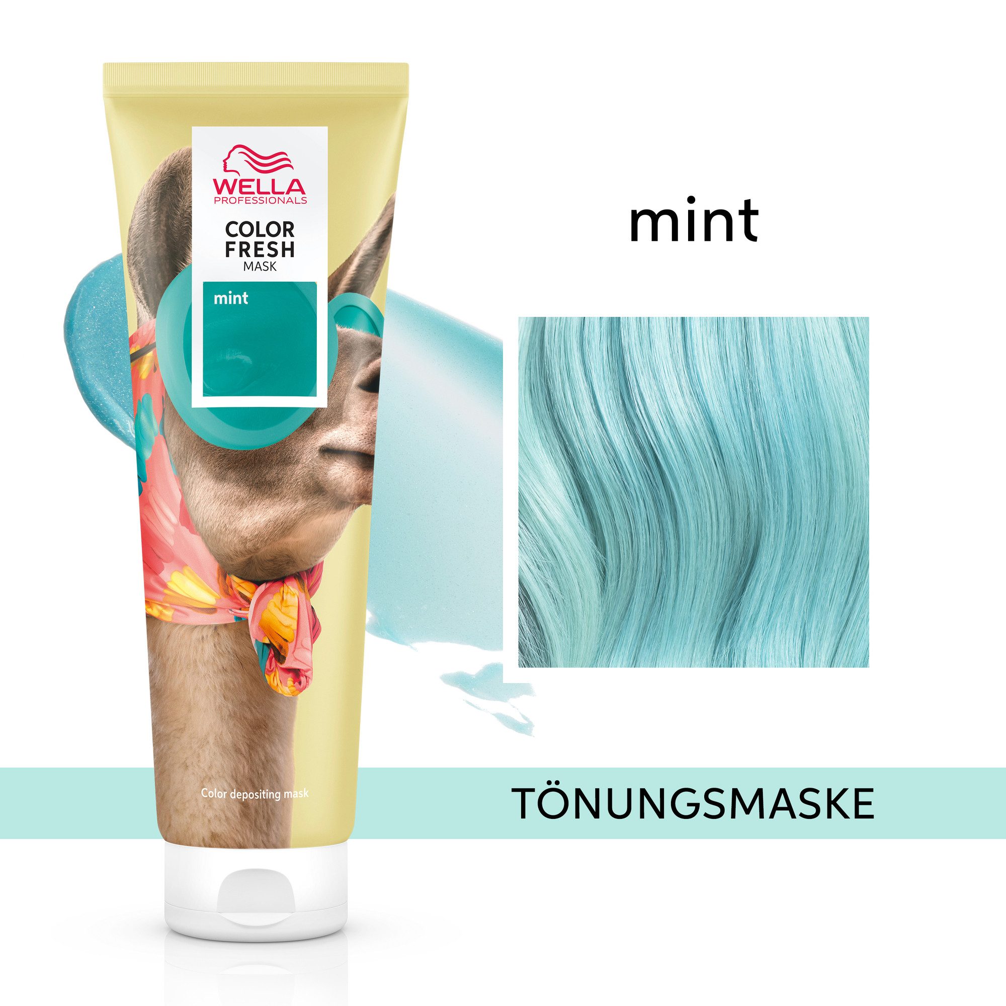 Wella Professionals Haartönung COLOR FRESH MASK, frei von Silikonen, auswaschbar, wöchentliche Anwendung