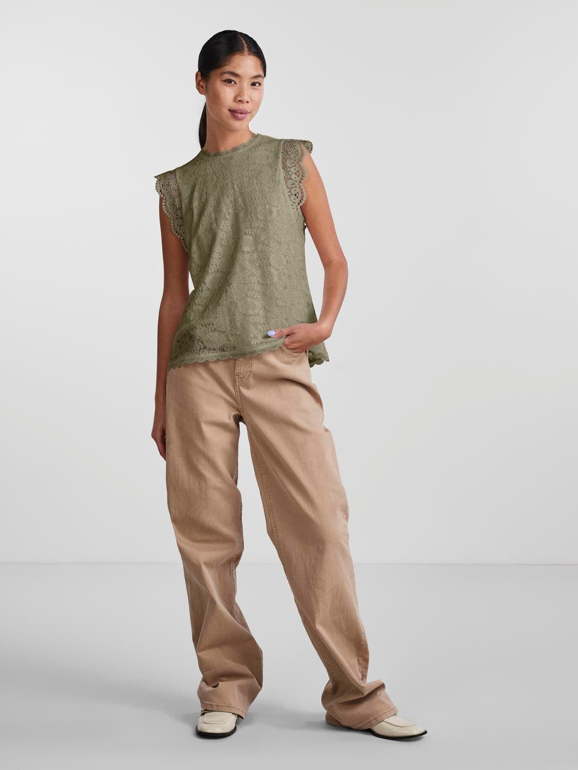 pieces Spitzentop PCOLLINE