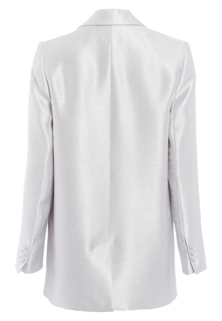 MARC AUREL Longblazer Blazer silver grey günstig online kaufen