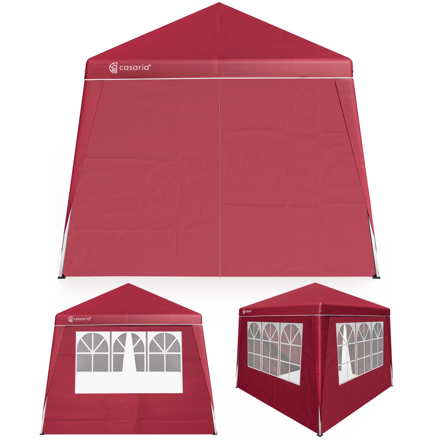 Casaria Pavillon, 300x300 cm Pavillon Set günstig online kaufen