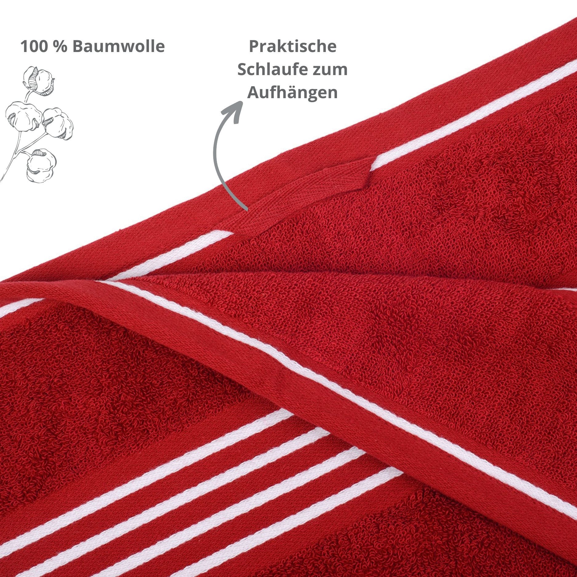 liebling Handtuch Santos, Baumwolle, mit praktischer Schlaufe zum Aufhängen günstig online kaufen