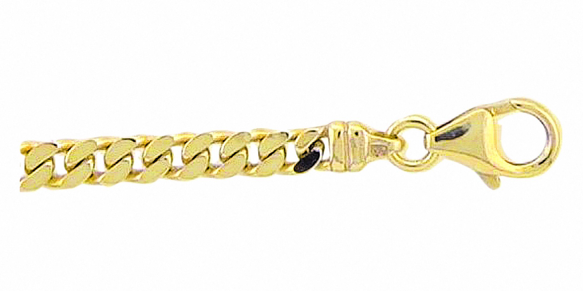 Adelia´s Goldarmband »333 Gold Flach Panzer Armband 19 cm«, 333 Gold Flach  Panzerkette Goldschmuck für Damen online kaufen | OTTO