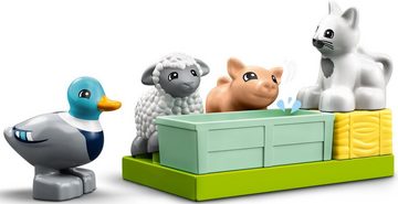 LEGO® Konstruktionsspielsteine Tierpflege auf dem Bauernhof (10949), LEGO® DUPLO® Town, (11 St), Made in Europe