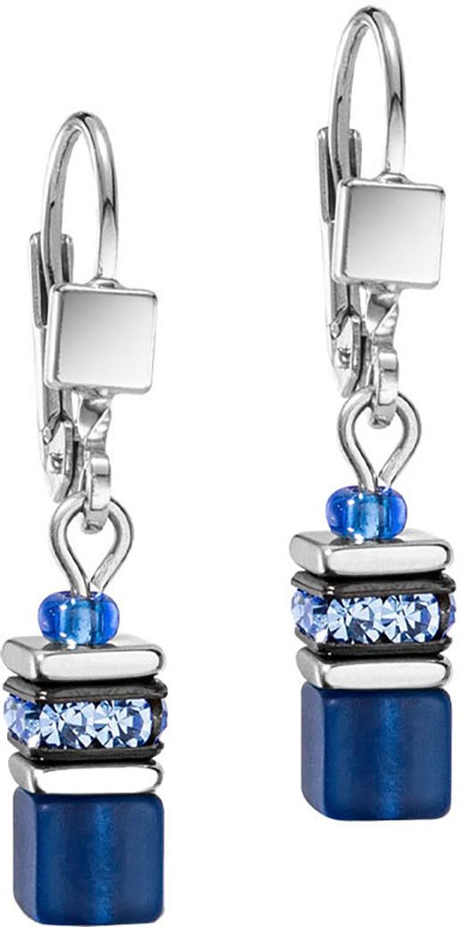 COEUR DE LION Paar Ohrhänger Schmuck Edelstahl GeoCUBE® Iconic Lite Würfelk günstig online kaufen