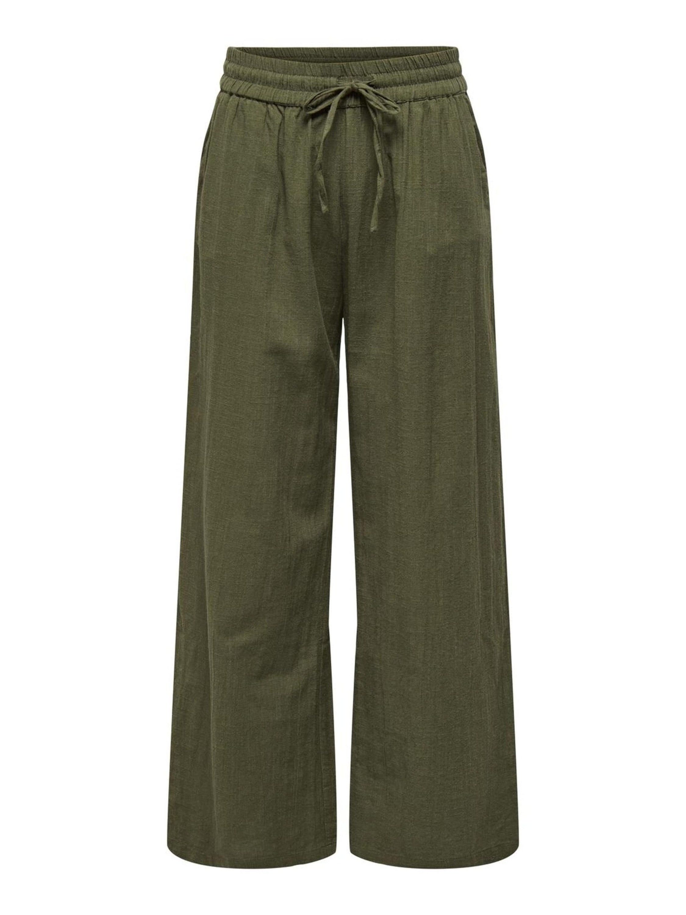 ONLY Stoffhose ONLTIZANA (1-tlg) Drapiert/gerafft