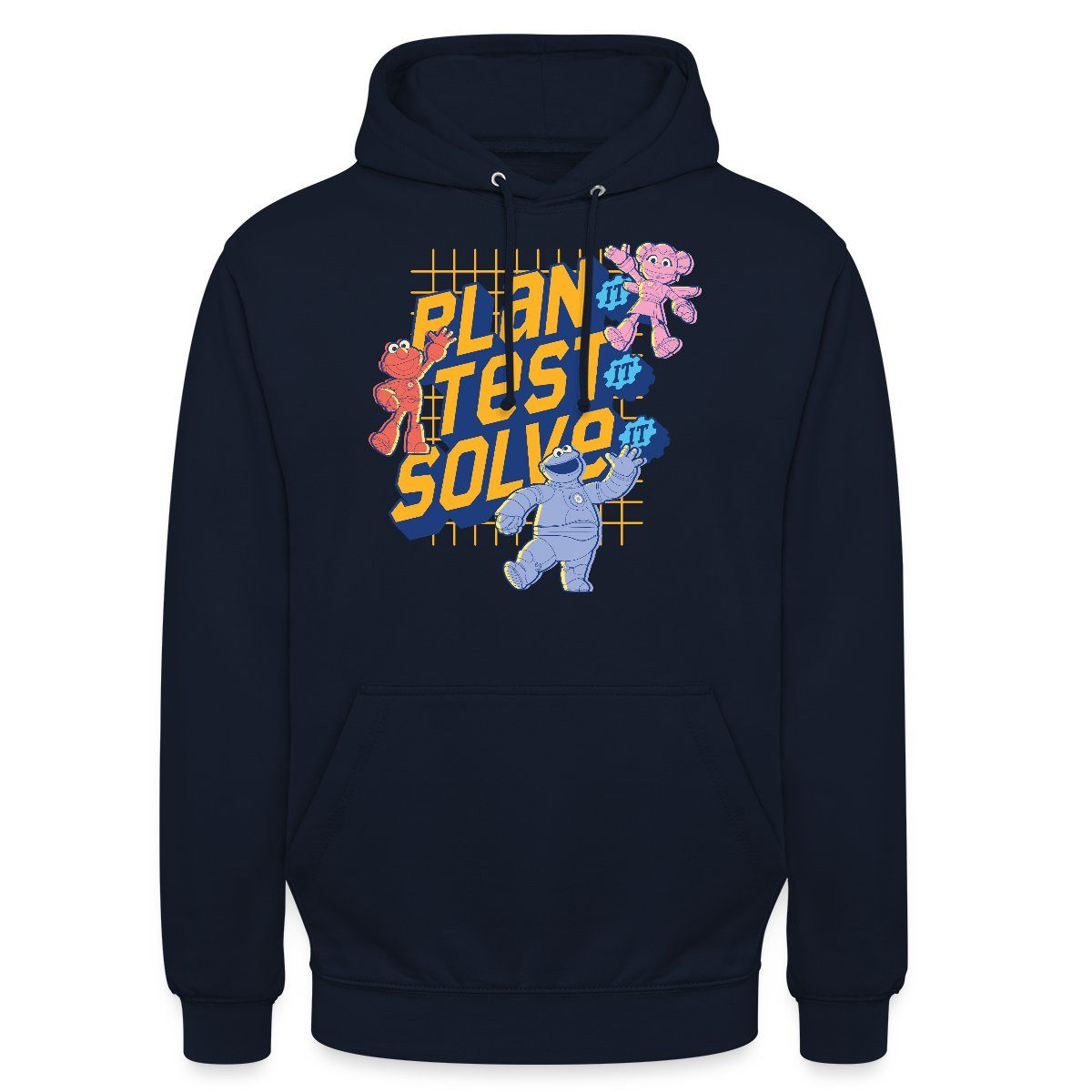 Hoodie Mecha Builders Team Plan It Solve It Unisex Hoodie