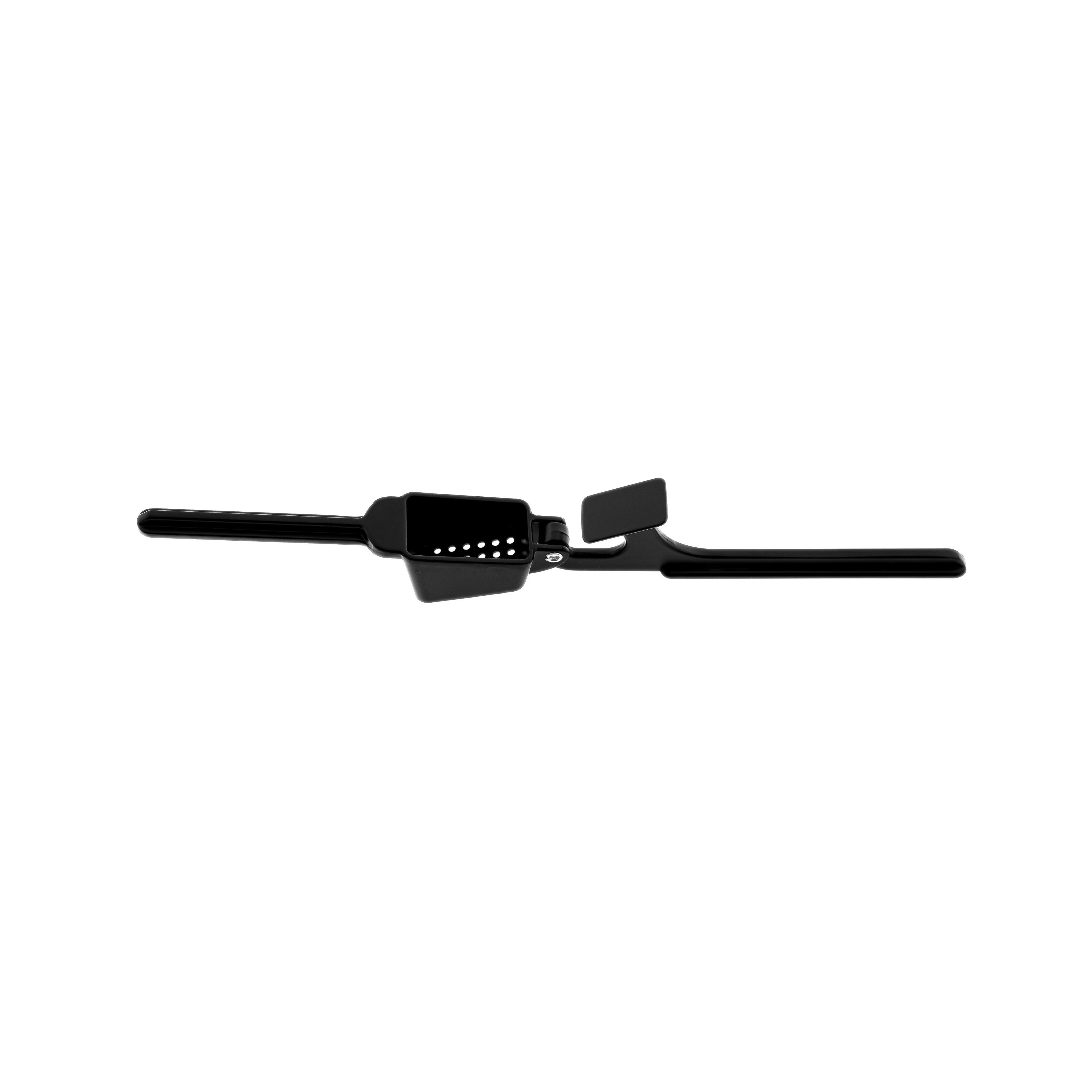 Almina Knoblauchpresse aus Metall 16 cm, robust & ergonomisch (1 St) – Bild 4 von 5