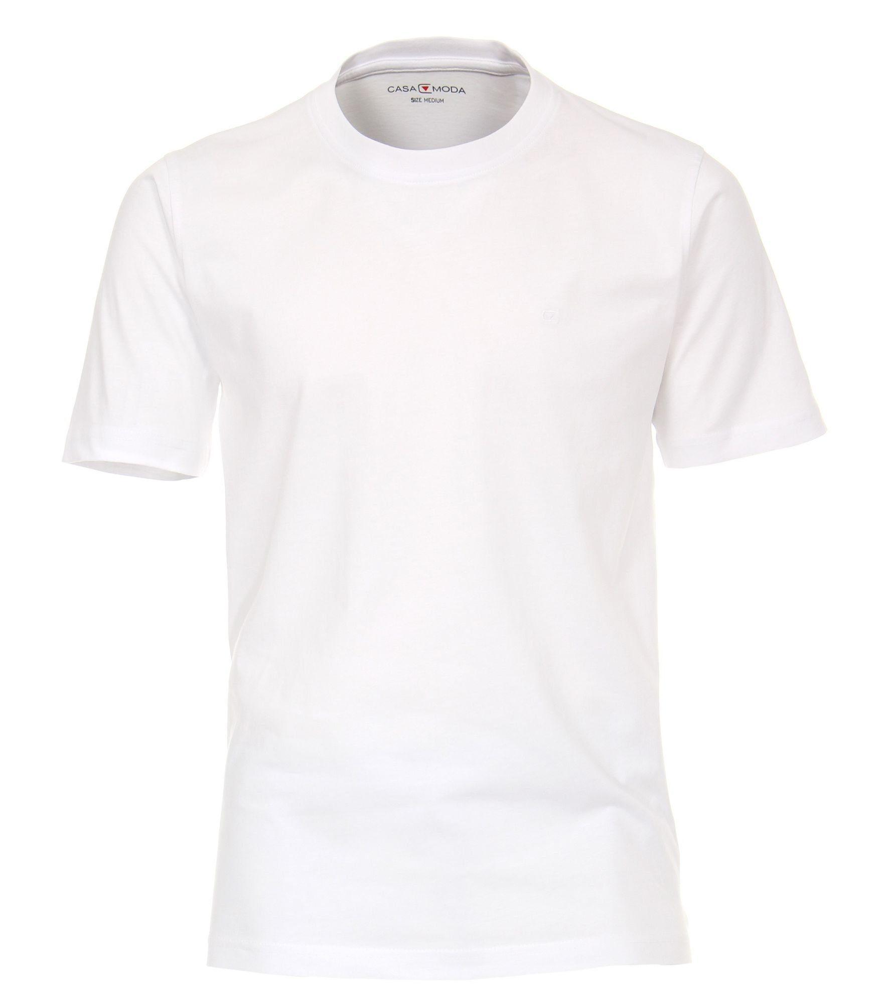 CASAMODA T-Shirt "CASAMODA T-Shirt Doppelpack uni" günstig online kaufen