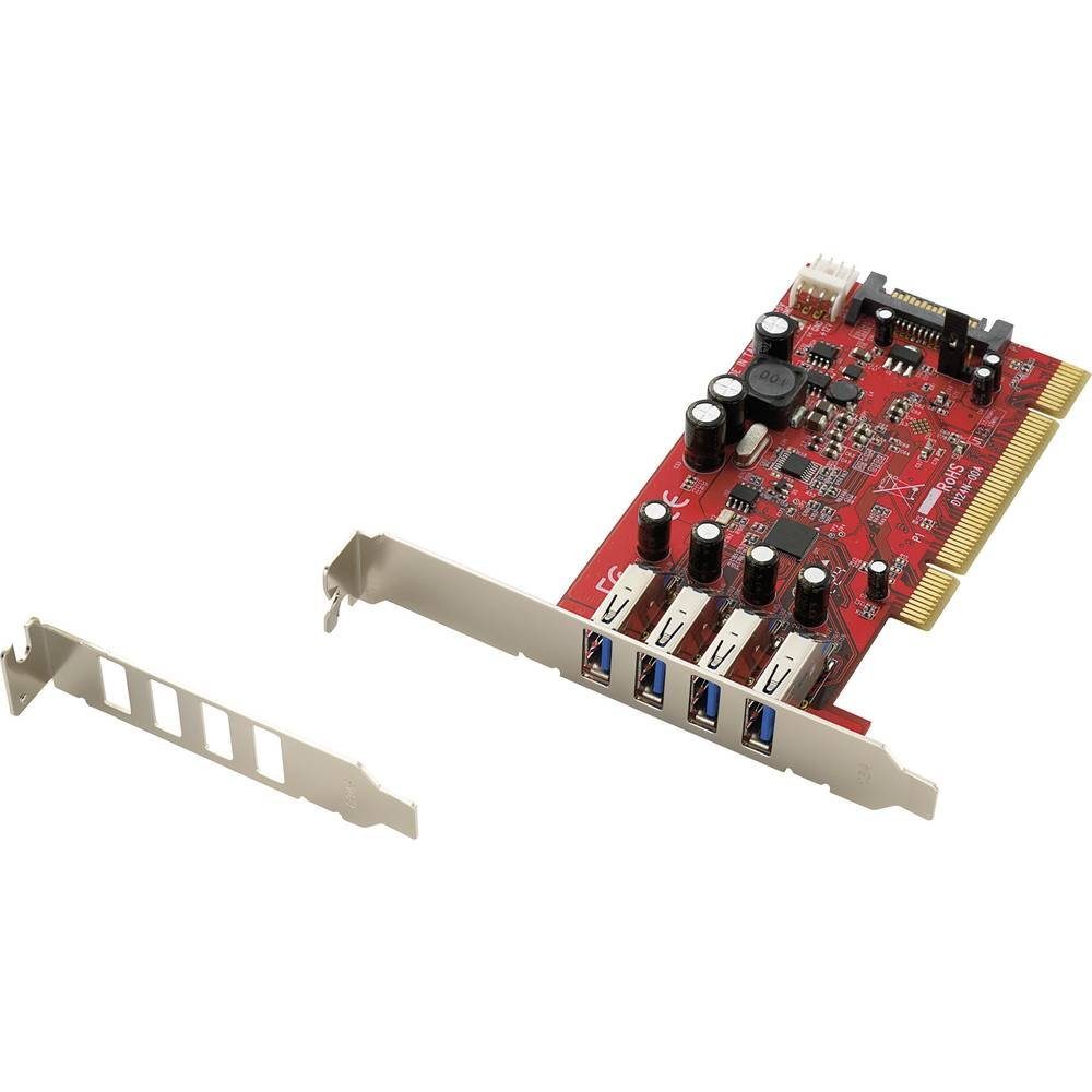 4 Port USB 3 PCI-Karte NEC-Chipsatz Modulkarte