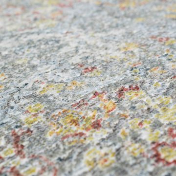 Teppich Moderner Orientalischer Vintage Teppich creme bunt, Carpetia, rechteckig, Höhe: 7 mm