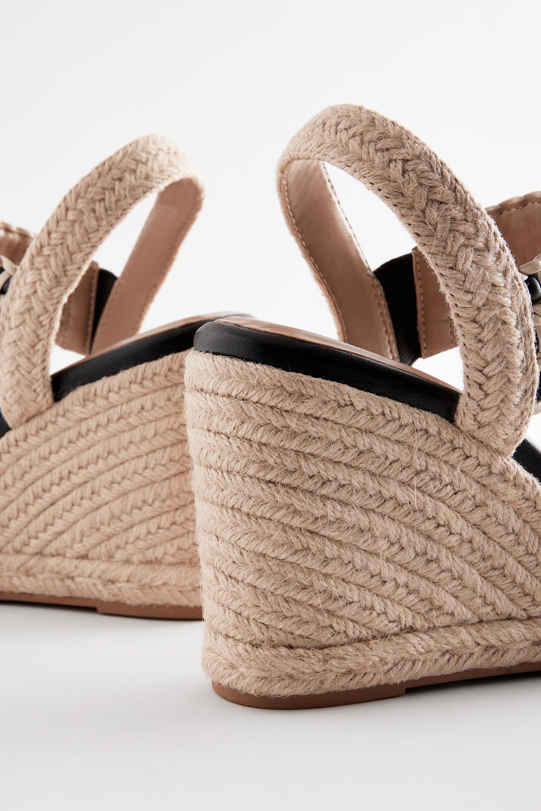Next Forever Comfort® Gewebte, eckige Sandalen günstig online kaufen