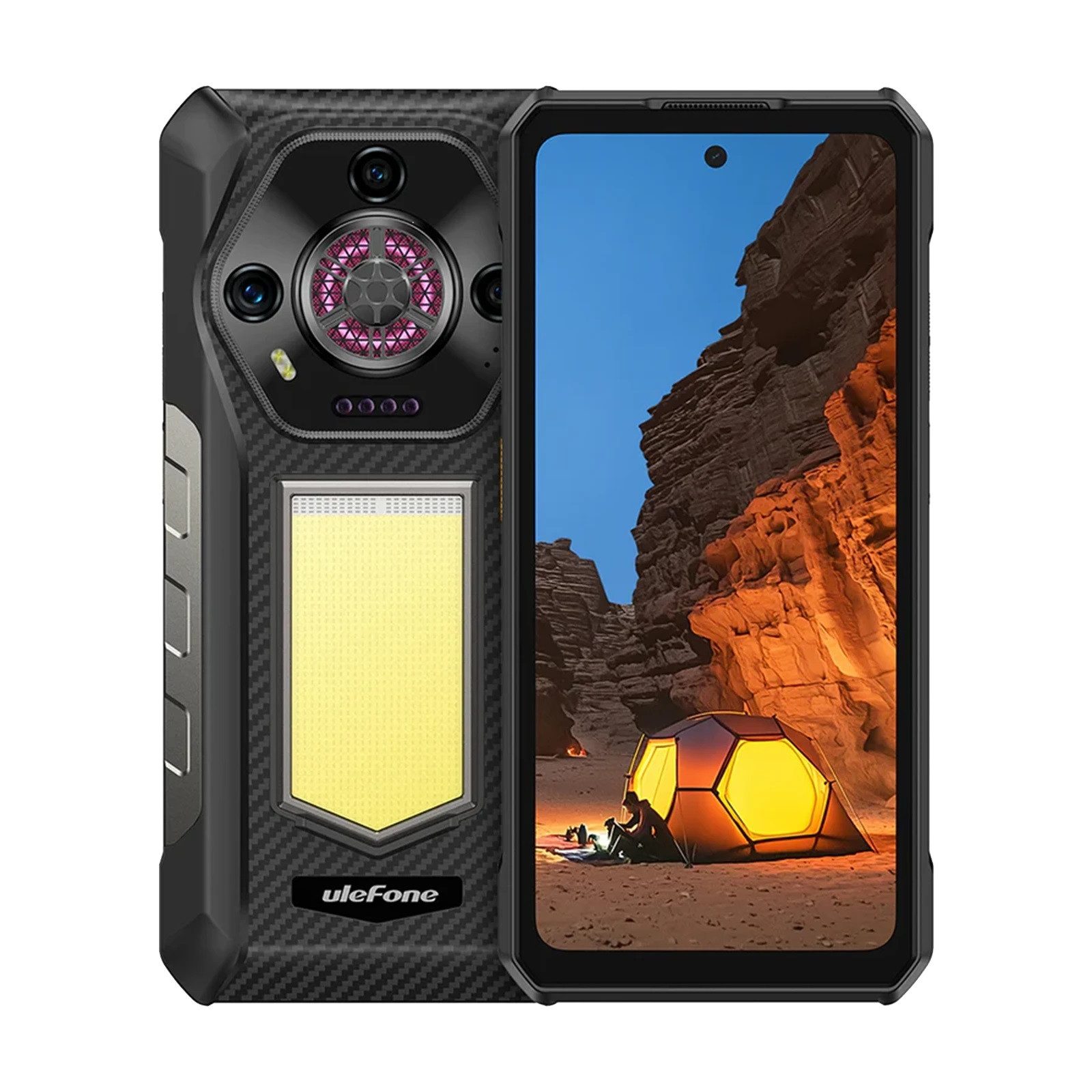 Ulefone Ulefone - Armor 30 - Magic Black, 512 GB Smartphone (50 MP Kamera, Riesiger 12.800 mAh Akku mit 66 W Schnellladen)