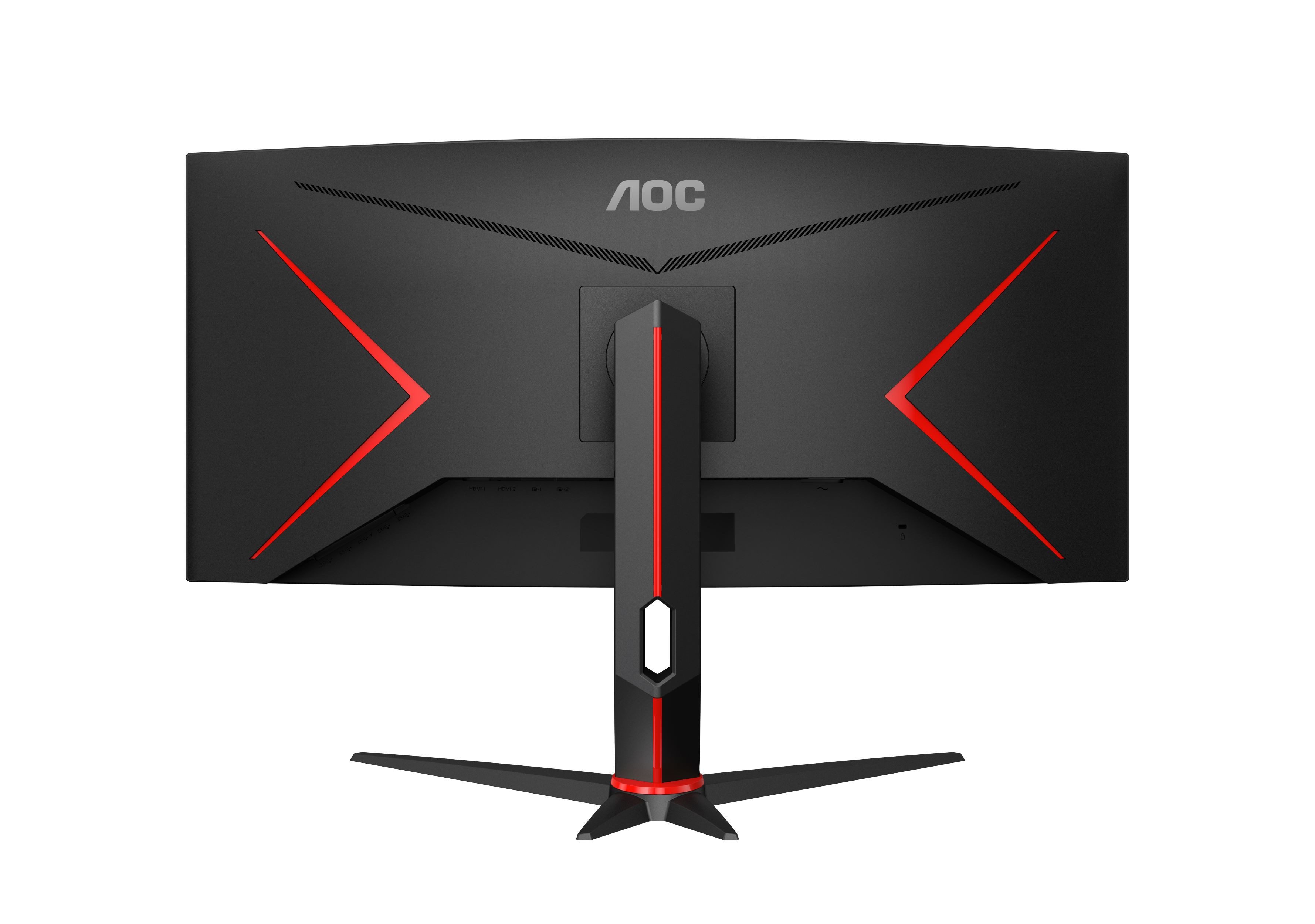 AOC CU34G2XP/BK Curved-Gaming-LED-Monitor (86,4 cm/34 ", 3440 x 1440 px, UWQHD, 1 ms Reaktionszeit, 180 Hz, Höhe, Drehung, Neigung)